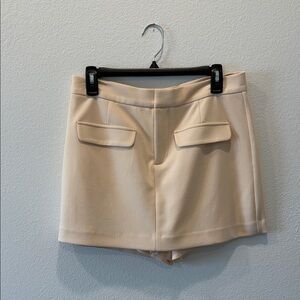 Elegant Cream Women's Skort